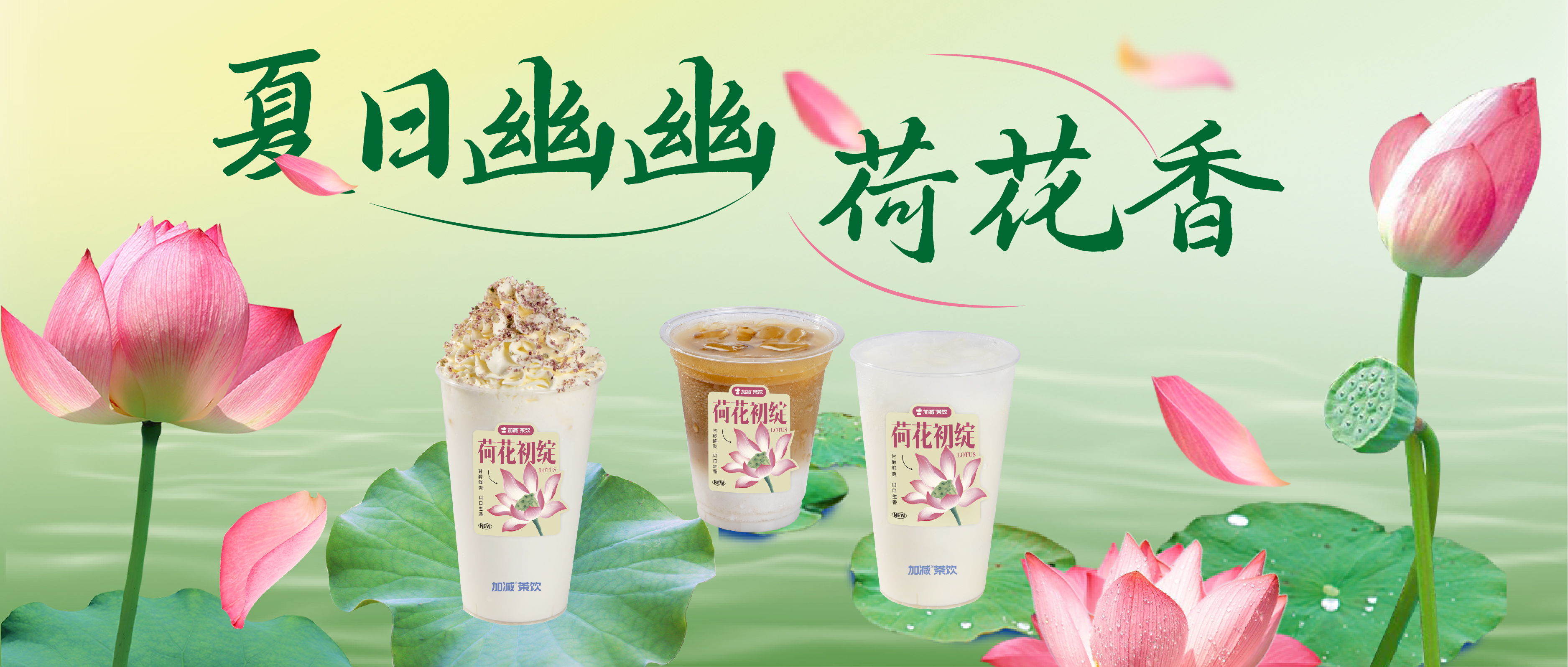 荷花新茶首次上线，1000张尝鲜券免费送 ！
